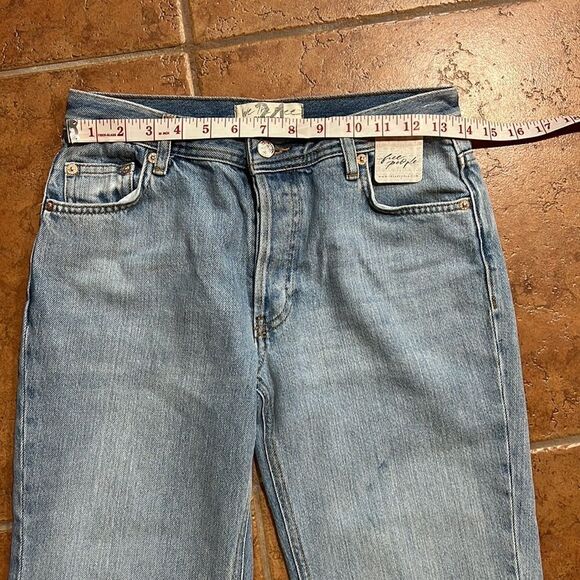 NWT We the Free Maggie Ripped Crop Straight Leg Jeans size 24” - Picture 8 of 10